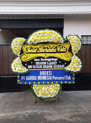 Papan Bunga Duka di Tigo Lurah