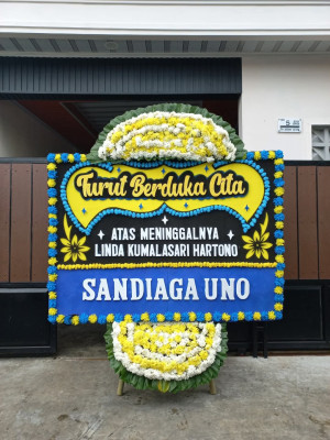 Papan Bunga Duka di Tigo Lurah